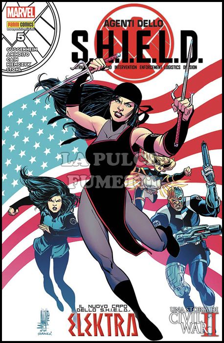 AGENTI DELLO S.H.I.E.L.D. # 5 - SHIELD - CIVIL WAR II